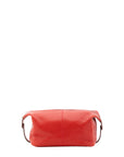 Pochette unisex in vera pelle Made in Italy 4404-ROSSO Alessia Firenze