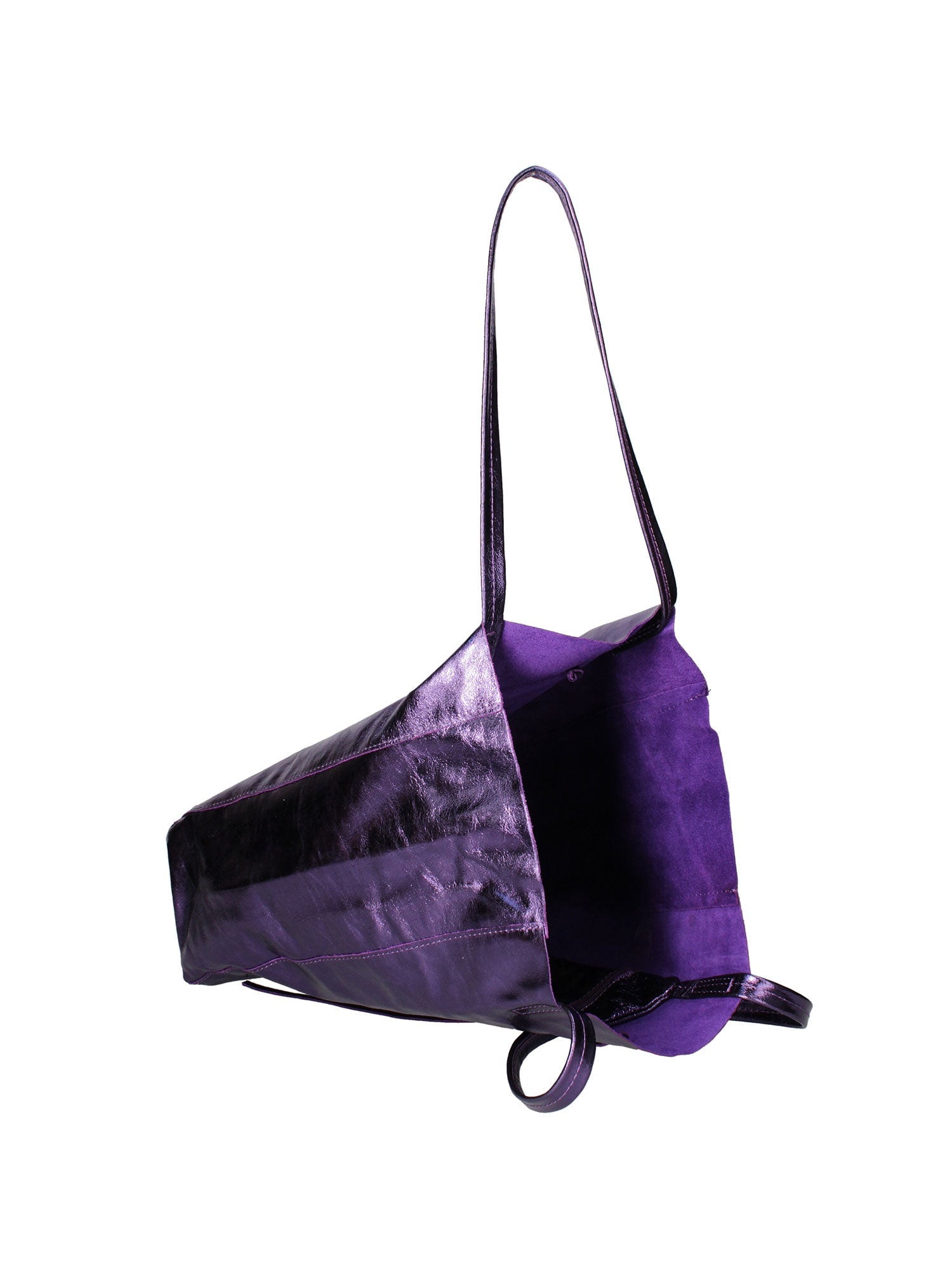 Íris Borsa a mano da donna Vera Pelle 07565-L013 VIOLA Chiara Ferretti