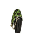 Alda Damen-Clutch aus echtem Leder, hergestellt in Italien, 10 x 18 x 5 cm