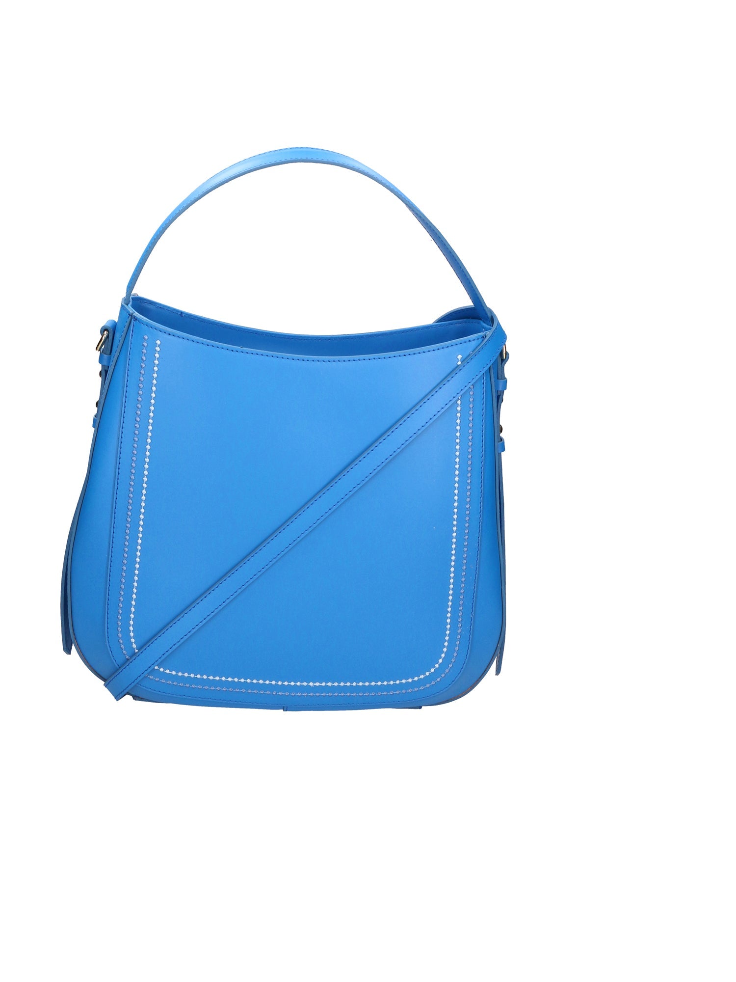 Gisella Borsa a mano da donna Vera pelle 05933-L222 BLU ASTER Chiara Ferretti
