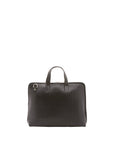 Borsa a mano unisex in vera pelle 100% cotone 4453-NERO Alessia Firenze