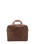 Borsa a mano unisex in vera pelle Made in Italy 4575-TESTA DI MORO Alessia Firenze