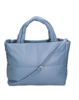 Violetta Borsa a mano da donna Vera Pelle 06473-S41 CELESTE SCURO Chiara Ferretti