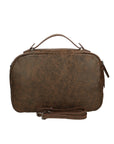 Vera Pelle 6542-CUOIO COGNAC Borsa a mano unisex Modello Avelon Chiara Ferretti