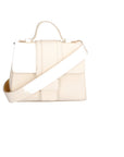 Gina Borsa a mano da donna Vera pelle 05926-D537 CREMINO + D564 GOLDEN Chiara Ferretti
