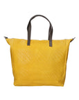 Emerenziana Borsa a spalla da donna Vera pelle 80058-GIALLO Chiara Ferretti