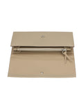 Manuella 60555 1-FANGO TAUPE Portafoglio donna in vera pelle Chiara Ferretti