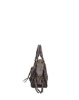 Erisia Borsa a spalla da donna Vera pelle 06091-042 GRIGIO SCURO Chiara Ferretti