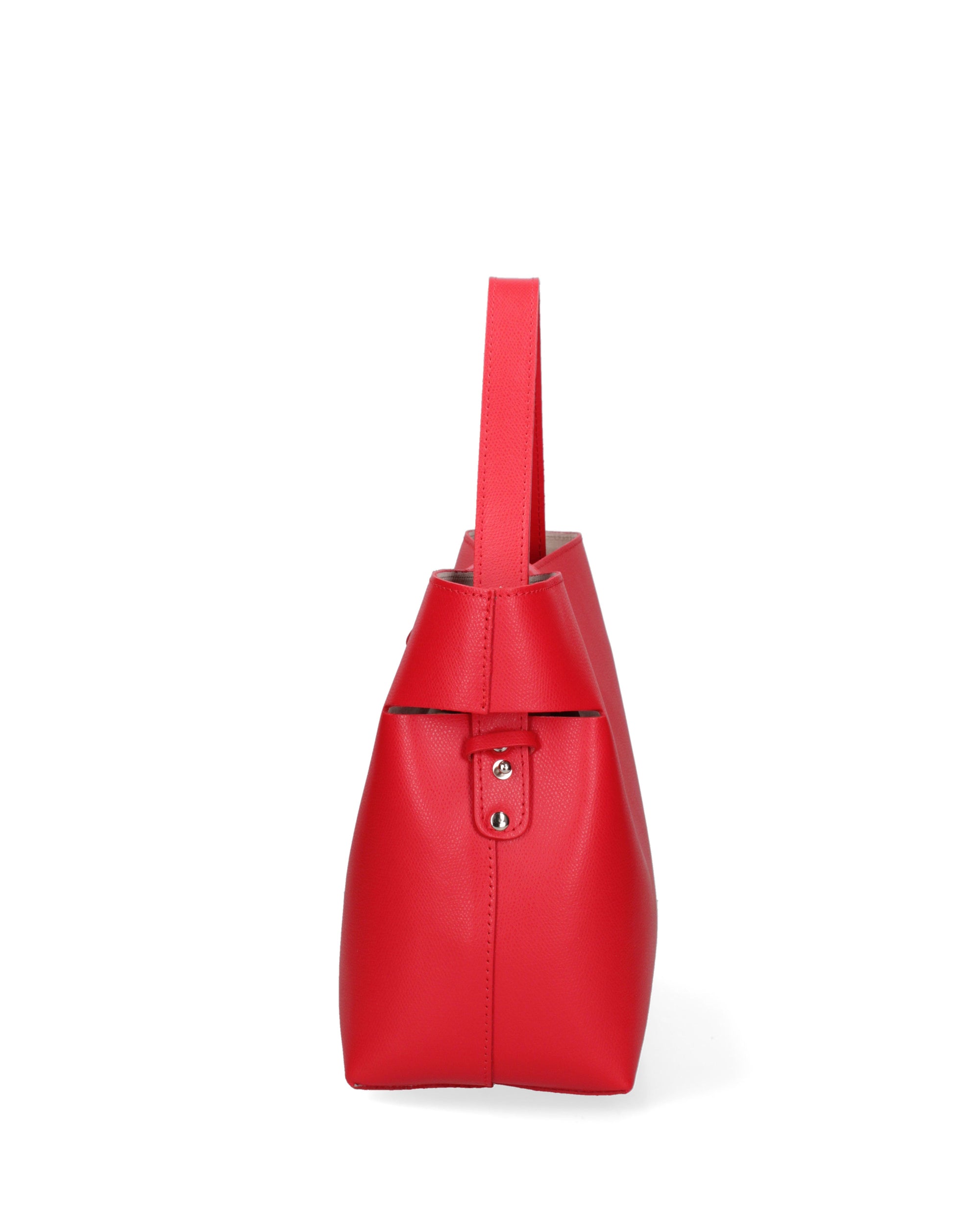 Liviana Borsa a mano da donna Vera pelle 07379-PL58 ROSSO FUOCO Chiara Ferretti