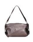 Vanessa Damen-Schultertasche aus echtem Leder, hergestellt in Italien, 15 x 30 x 13 cm