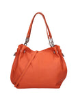 Ereba Borsa a mano da donna Made in Italy 100% pelle 3305-S29 ARANCIONE Chiara Ferretti