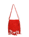 Solana Borsa a tracolla da donna Vera pelle 1518-ROSSO Chiara Ferretti