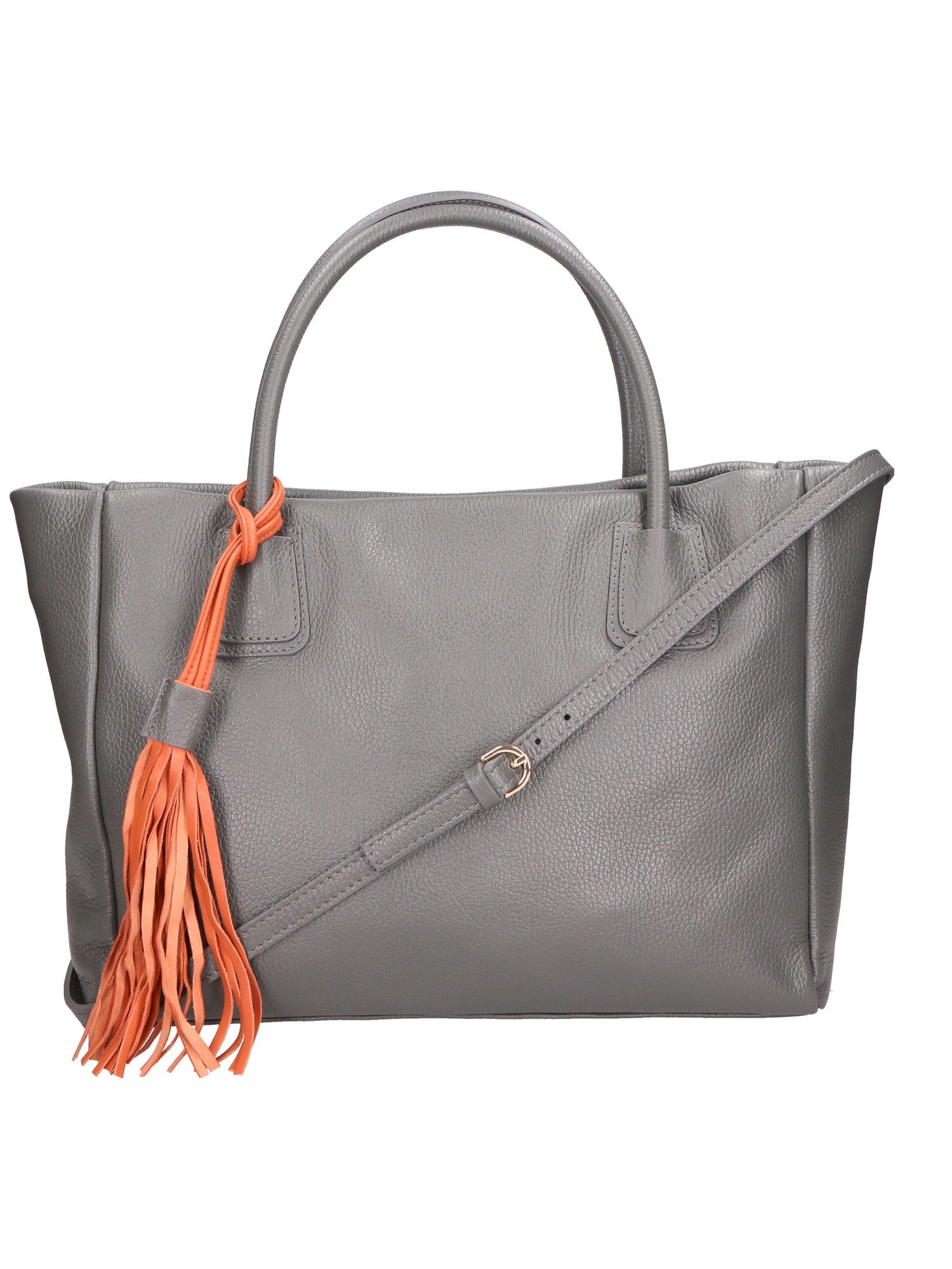 Rosalie Borsa a spalla da donna 100% pelle 06503-D27 GRIGIO SCURO Chiara Ferretti