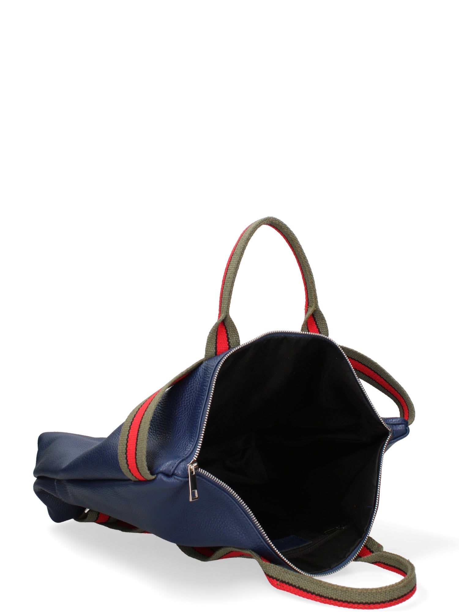 Varese Borsa a mano da donna Vera pelle 689746-D24 BLU JEANS - VERDE Chiara Ferretti
