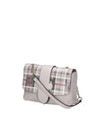 Caelia Borsa a tracolla da donna Vera pelle 194942-GRIGIO+NERO Chiara Ferretti