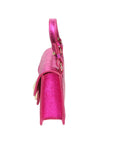 Hellen Borsa a mano da donna Vera pelle 06010-L023 FUXIA Chiara Ferretti