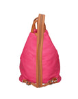 Erika Zaino da donna in vera pelle Casual 80072-FUXIA-CUOIO Chiara Ferretti