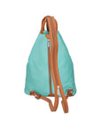 Erika Zaino da donna in vera pelle Casual 80072-TIFFANY-CUOIO Chiara Ferretti
