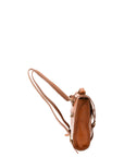 Zaino in vera pelle unisex 100% cotone 4431-MIELE Alessia Firenze