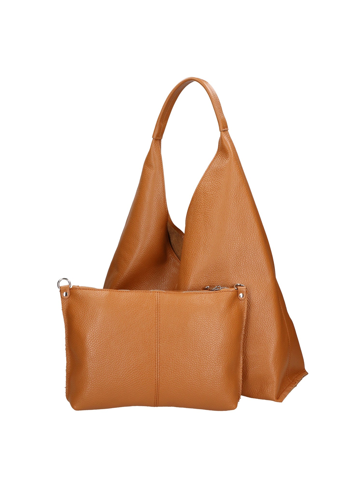 Ginger Borsa a spalla da donna Vera pelle 05788-D44 CUOIO Chiara Ferretti