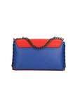 Vera pelle 8641-BLU+ROSSO Borsa a tracolla da donna Evanthe Pro Chiara Ferretti