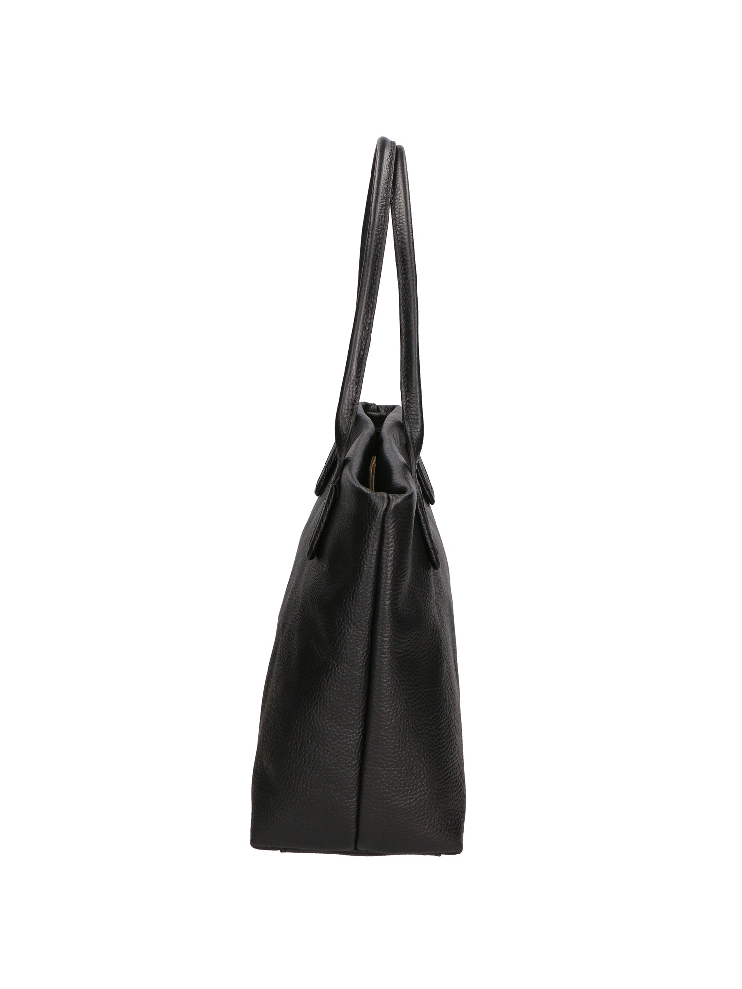 Lorena Borsa a spalla da donna Vera pelle 06506-D28 NERO Chiara Ferretti