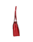 Flora Borsa a spalla da donna Vera pelle 9118-ROSSO RED Chiara Ferretti