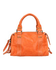 Erisia Borsa a spalla da donna Vera pelle 06091-ARANCIONE Chiara Ferretti