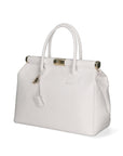 Aleria Borsa a mano da donna Vera pelle 8005-D01 BIANCO Chiara Ferretti