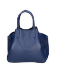 Vincenza Borsa a mano da donna Vera pelle 06898-D24 BLU Chiara Ferretti
