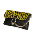 Safira Borsa a mano da donna Vera pelle 04760-LEO P GIALLO Chiara Ferretti