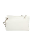 Luna Borsa a tracolla da donna Vera pelle 189034-BIANCO+ARGENTO Chiara Ferretti