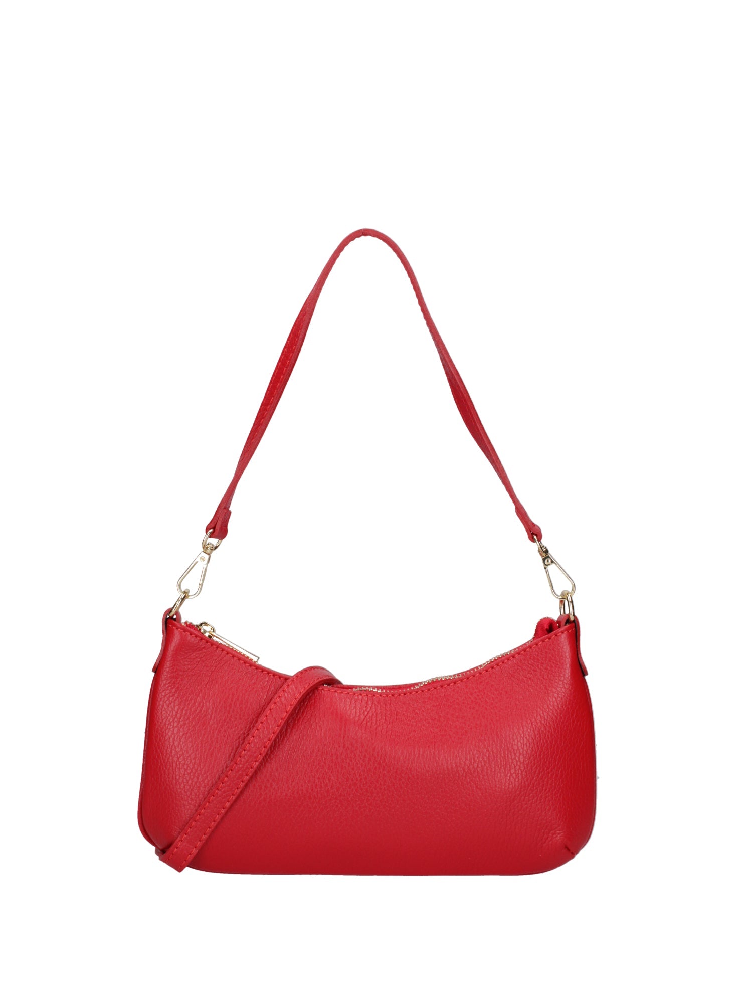 Oriane Borsa a spalla da donna Vera Pelle 07400-D58 ROSSO FUOCO Chiara Ferretti