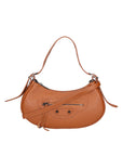 Loredana Borsa a spalla da donna Vera pelle 06548-CUOIO SCURO Chiara Ferretti