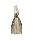 Ofelia Borsa a mano da donna Vera pelle SANEM 84-PLATINO Chiara Ferretti