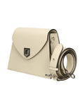Eolara Borsa a spalla da donna Vera pelle 193842-BEIGE Chiara Ferretti
