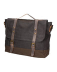 Minerva Borsa a mano unisex Canvas e pelle ZG3011-NERO BLACK Chiara Ferretti