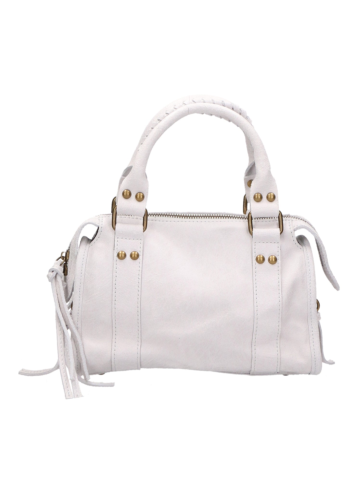 Erisia Borsa a spalla da donna Vera pelle 06091-BIANCO Chiara Ferretti