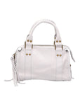 Erisia Borsa a spalla da donna Vera pelle 06091-BIANCO Chiara Ferretti