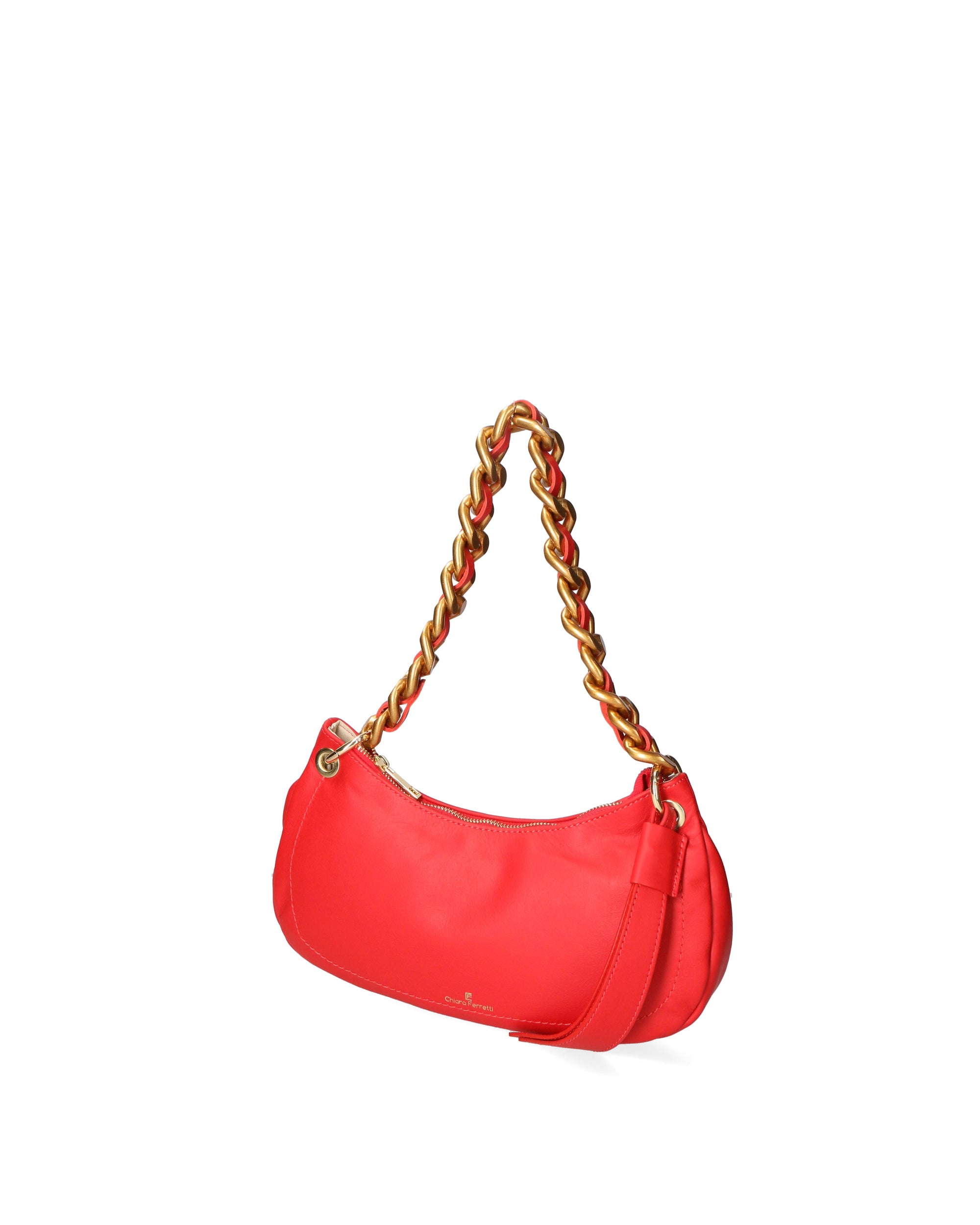 Women's Shoulder Bag In Genuine Leather