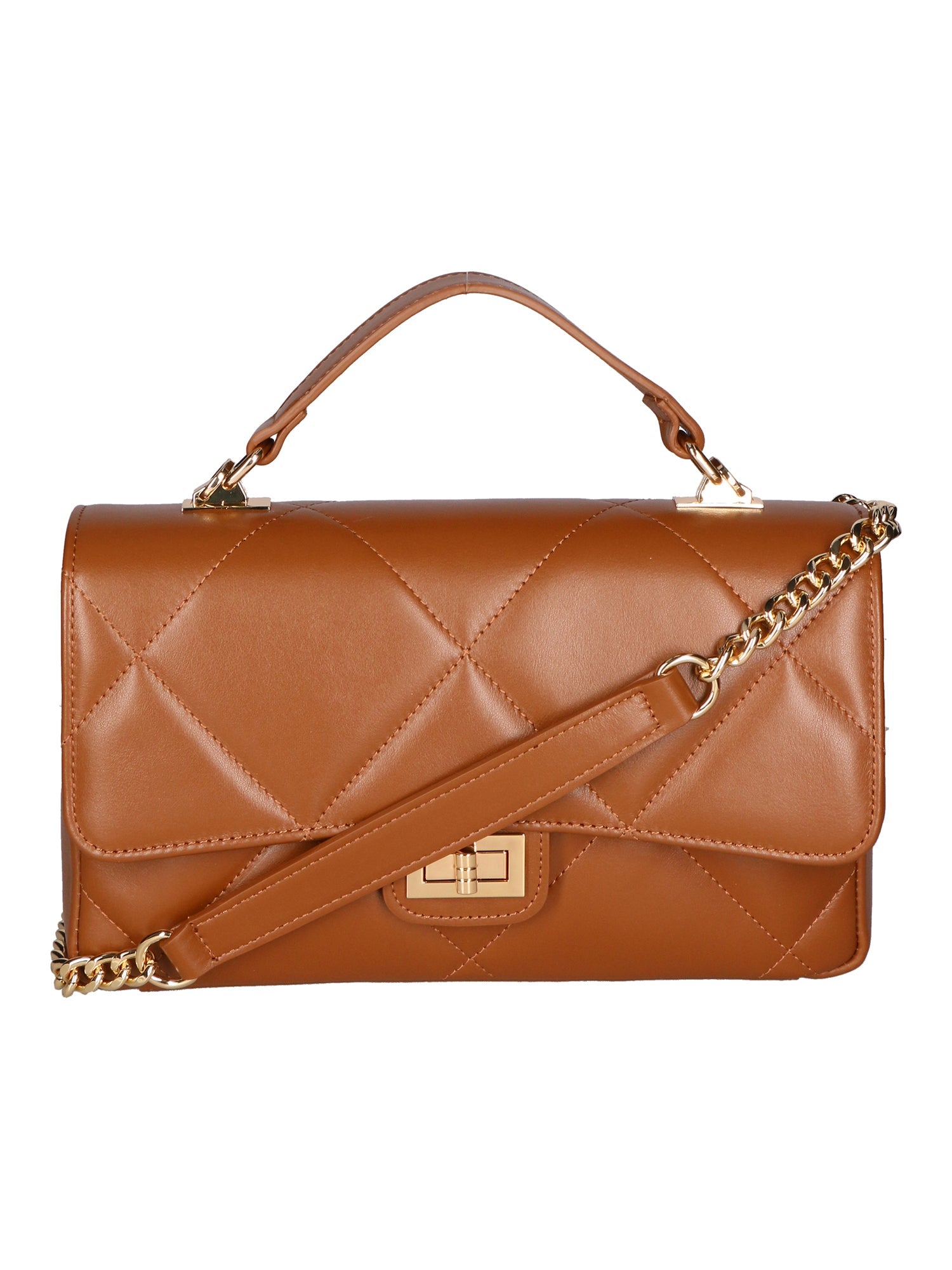 Vita Borsa a spalla da donna Vera pelle 06879-S17 CUOIO SCURO Chiara Ferretti