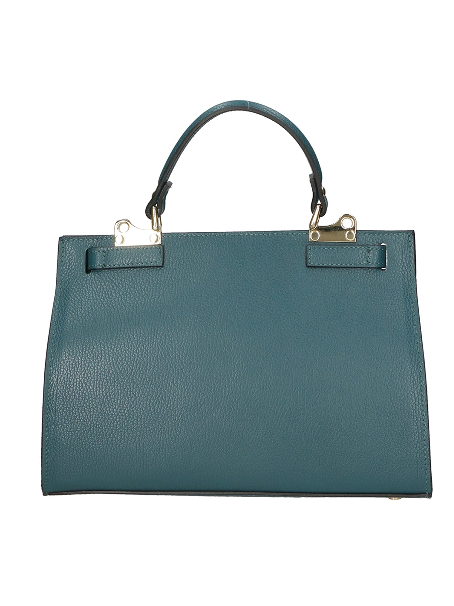 Nina Borsa a mano da donna 100% pelle 04263-D33 PETROLIO Chiara Ferretti