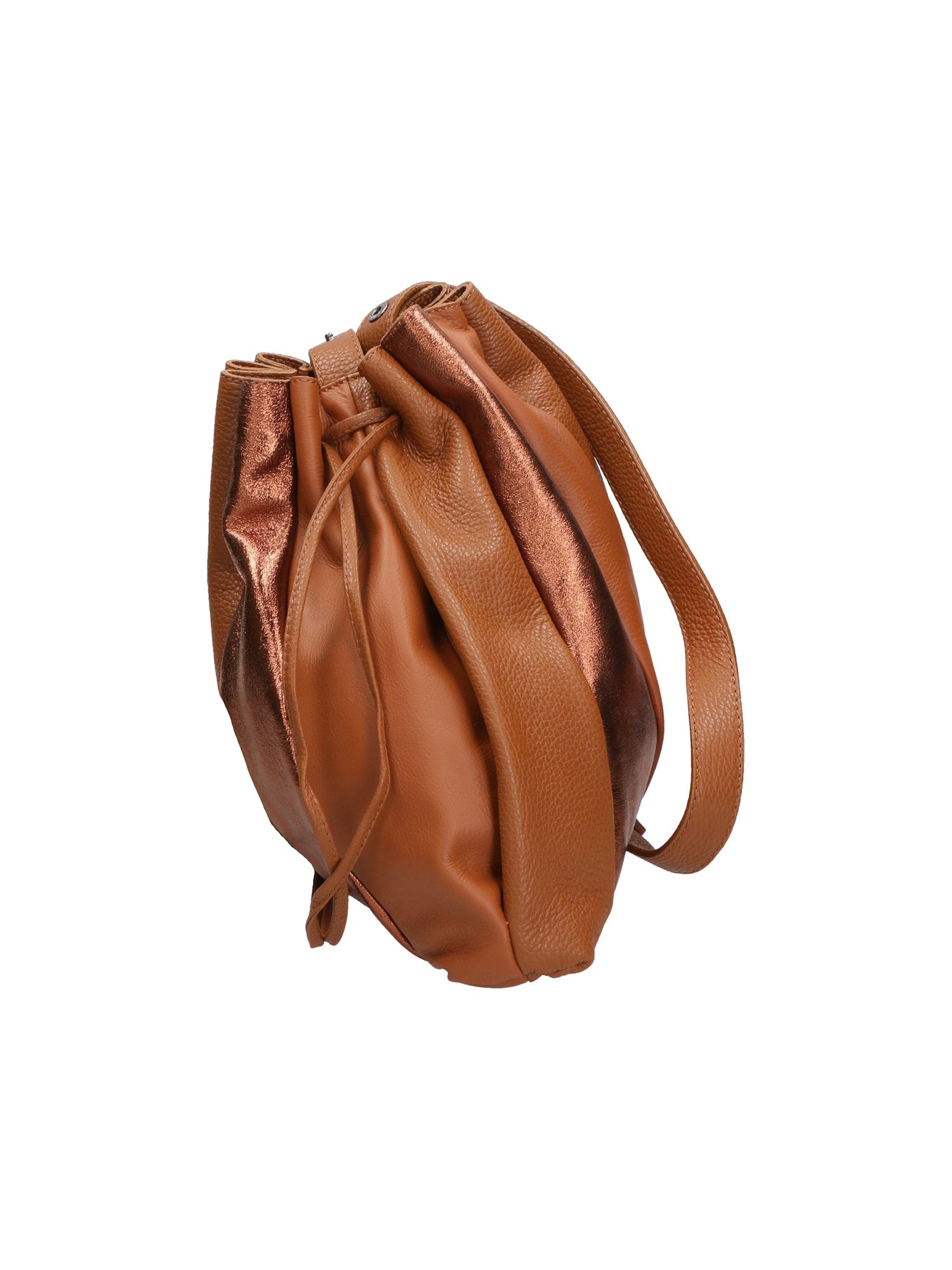 Nunzia Borsa a spalla da donna Vera pelle 576042-CUOIO COGNAC Chiara Ferretti