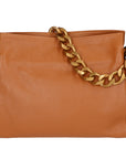Ilda Borsa a spalla da donna Vera pelle 06110-D44 CUOIO COGNAC Chiara Ferretti