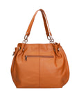 Ereba Borsa a mano da donna Made in Italy 100% pelle 3305-S44 CUOIO Chiara Ferretti