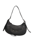 Galatea Borsa a spalla da donna Vera pelle 05708-D28 NERO BLACK Chiara Ferretti
