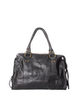 Novara Borsa a spalla da donna Vera pelle 06090 LM-L022 NERO Chiara Ferretti