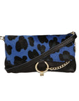 Safira Borsa a mano da donna Vera pelle 04760-LEO G BLU Chiara Ferretti