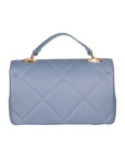 Vita Damen-Schultertasche aus echtem Leder, hergestellt in Italien, 16 x 28 x 8 cm