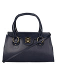 Fiona Borsa a mano da donna 100% pelle 9112-BLU DARK BLUE Chiara Ferretti
